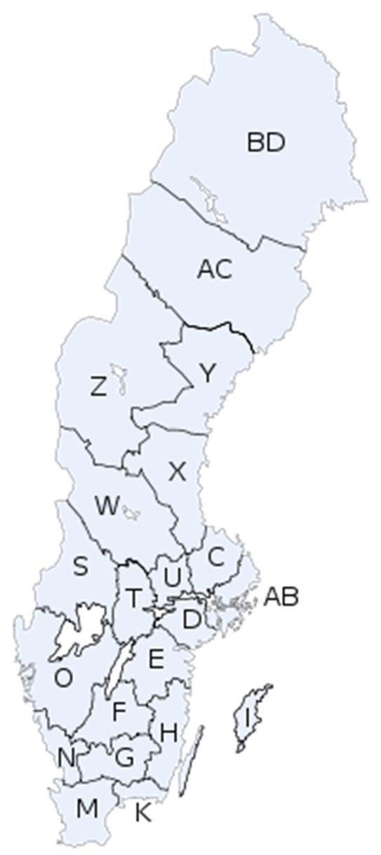 Deltagare i CPUP Sverige 211 Ålder -4 år 5-11 år 12-18 år 19-23 år 24-64 år Födelseår 27-11 2-6 1993-99 1988-92 1947-87 AB Stockholm 149 318 19 3 - AC Västerbotten 2 48 7 - - BD Norrbotten 17 29 4-2