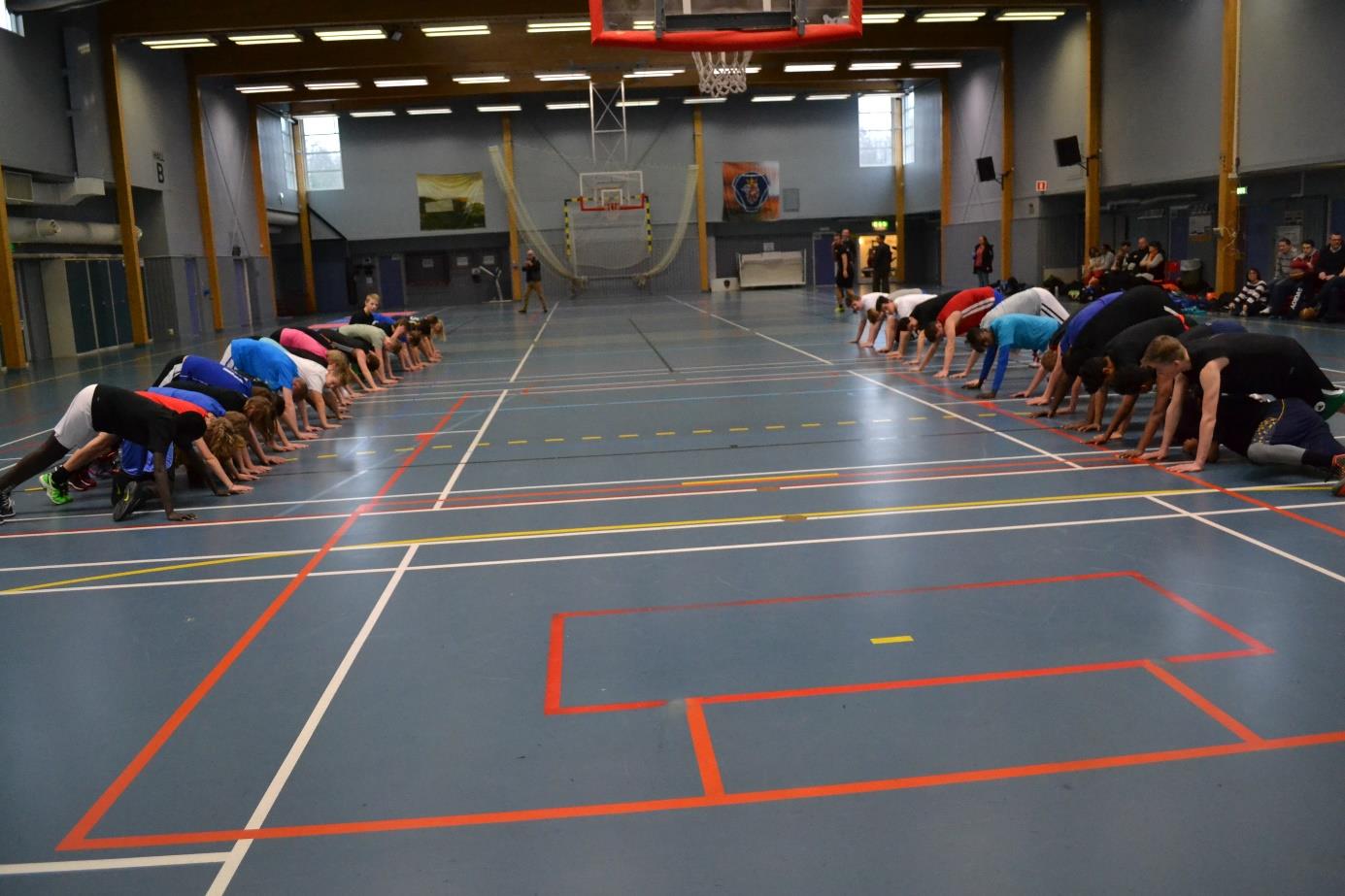 Efter en kort vattenpaus instruerades vi i Tunneln.