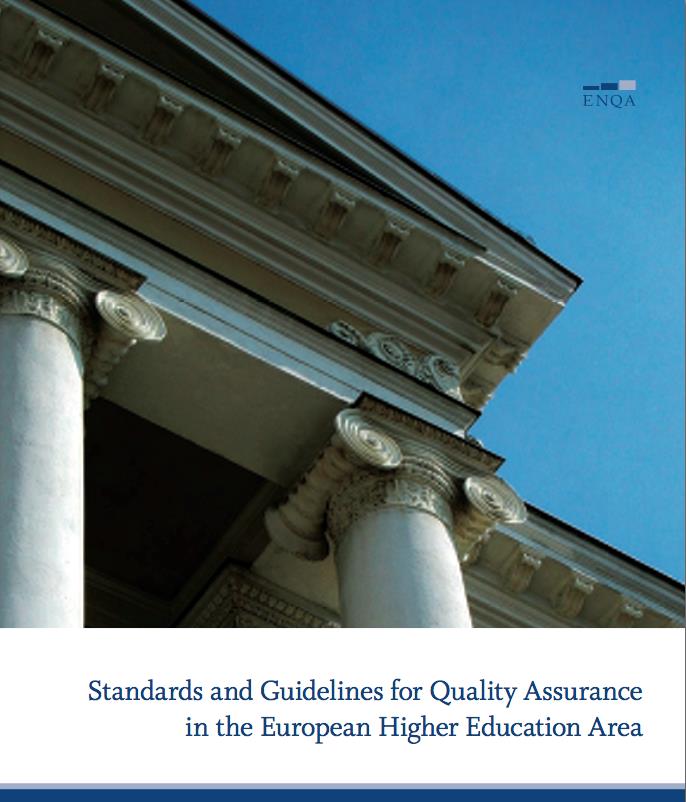 KVALITETSARBETET VID PART 1: European standards and guidelines for internal quality assurance within higher education institutions PART 2: