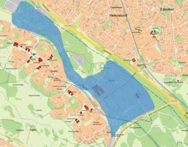 Fjärrkyla! Mycket stor elbesparing, i Stockholm 2004 ca 65 000 MWh/år. (jfr en bil som drar 0,7 l/mil som kan åka 8 000 varv runt jorden på samma koldioxidutsläpp, eller 20 000 bilister i Stockholm.