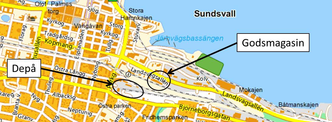 2 () 1. Introduktion Detta dokument är en komplettering till Trafiksäkerhetsinstruktionen (TRI) för Jernhusens infrastruktur, och beskriver lokala förhållanden i Sundsvall. 1.1. Kontaktpersoner hos infrastrukturförvaltaren Kontaktperson för anläggningen är Regionchef, Tfn.