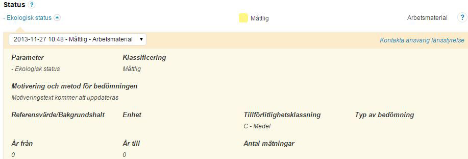 3.3 Avsaknad av motiveringar För ett stort antal bedömningar och klassificeringar saknas motiveringar och använda metoder (eller anges som "X").