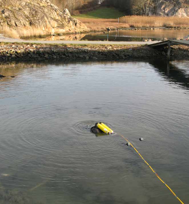 Marinarkeologisk utredning i Hamburgsund Frivillig arkeologisk utredning Skäret,