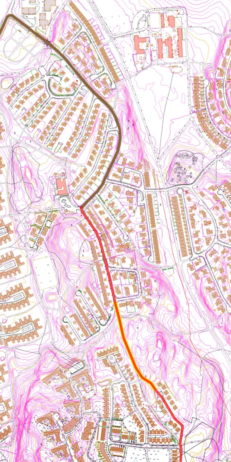 Busslänk genom Carlslund För att kunna dra en busslinje mellan Skälby och Vallentunavägen behövs en busslänk genom Carlslund.