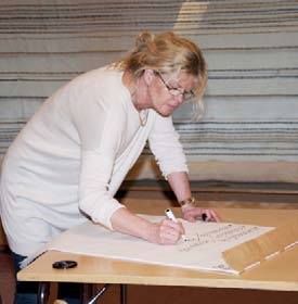 GRo ska ge hållbara strukturer för lärande Theresa Larsen, projektledare för GRo, berättar att syftet med projektet är att skapa hållbara strukturer för organisatoriskt lärande i kommunala