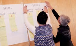 Grupp 1, 3 och 5 Vi behöver samarbeta och samverka på olika nivåer (brukare, individ, enhet, huvudmän) för att nå och uppfylla brukarens behov.