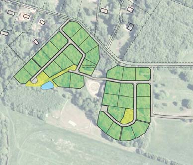 Detaljplan för Blommeröd, Bosjökloster 1:595 Samrådshandling 2016-12-19 framtagna detaljplanen omfattar endast ny bostadsbebyggelse, tillhörande gata för att nå de nya fastigheterna som