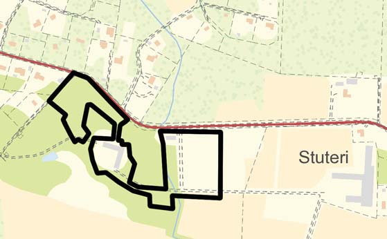 Detaljplan för Blommeröd, Bosjökloster 1:595 Samrådshandling 2016-12-19 rådet. På andra sidan Nybykorset, öster om väg 23, finns även möjlighet att resa med Ringbuss nr 445 (Höörs centrum-orup).