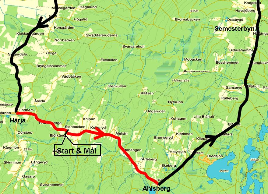 Etapp 3 Onsdag 13 juli 2016 Start & Härja/Stenbacken Bana: Härja/Stenbacken - Ahlsberg - Hökensås semesterby - Daretorp - Ljungbacken - Velinga - Härja Trafikreglering: Gäller från 08:00 Vägen mellan