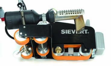 TW 5000 Elektrisk hetluftsmaskin för automatisk överlappssvetsning KRAFTFULL ANVÄNDARVÄNLIG Sievert TW 5000 är utvecklad med användaren i fokus.