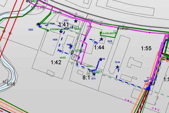 Appendix F- Karta Stadsnät KARTA ÖVER STADSNÄTET DÄR