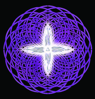 Kosmiska symboler från Tredje testamentet.