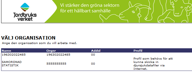 2.2 Logga in Välj aktuell e-legitimation i rutan Ange ditt lösenord och klicka på Jag legitimerar mig Klicka