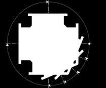 Finfiltrering 200 25 µm. Backspolningens effektivitet Filterelement: cylindriskt vs.