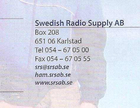 Telefonförtydligande: Swedish Radio