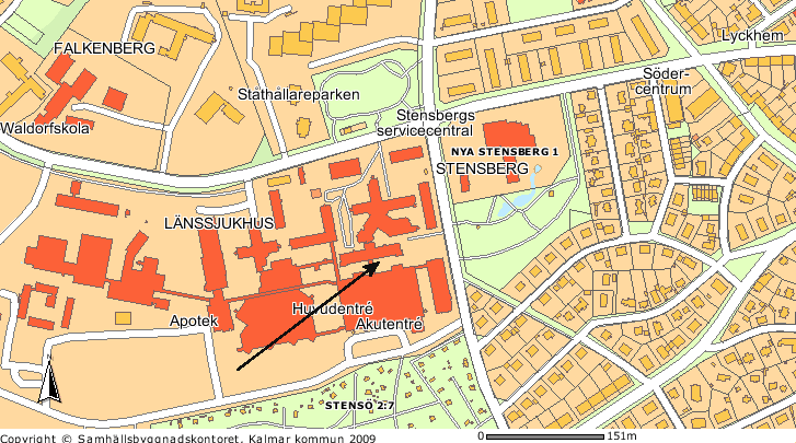 31 24 Föredragande: David Frankel Dnr: 2008-4671 Fastighet: Kungsljuset 3 Fastighetens adress: Ståthållaregatan 47c Sökande: Kalmar Läns Landsting Nybyggnad, tillbyggnad, ändrad planlösning, rivning