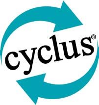 CYCLUS OFFSET Cyclus offset är är ett obestruket papper, med naturvit yta. Pappret är tillverkat av 100% returfibrer.