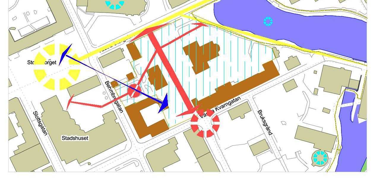 Dnr SHB 11/50 19/20 programområdet. En ombyggnation av Behmbrogatan krävs för att uppnå en tillfredsställande tillgänglighet.