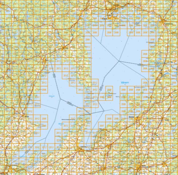 Metoder Inventeringen av hur mycket av Vänerns stränder som idag är öppna har gjorts med hjälp av flygbilder (ortofoton i både färg och infrarött). Fotona är tagna från 2008 och 2012 (bild 1).