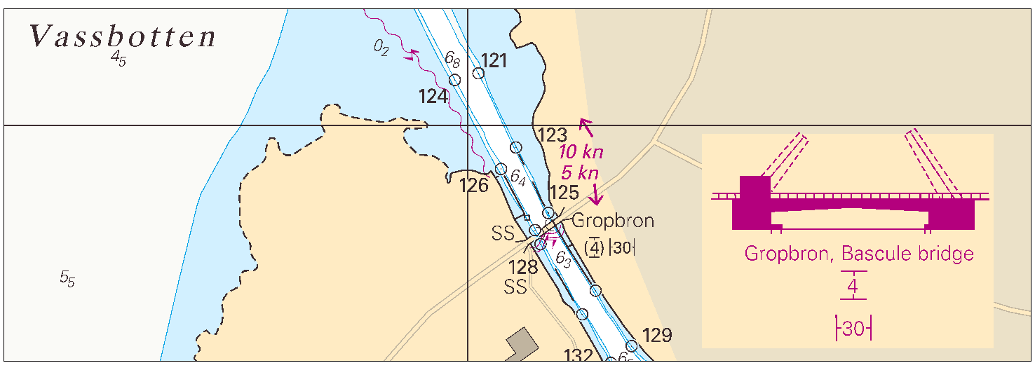 2014-09-04 12 Nr 510 Vänern och Trollhätte kanal Tid: Varje natt kl 2200-0600 under perioden 13-16 oktober 2014. Passagen förbi Gropbron är stängd under angiven tid.