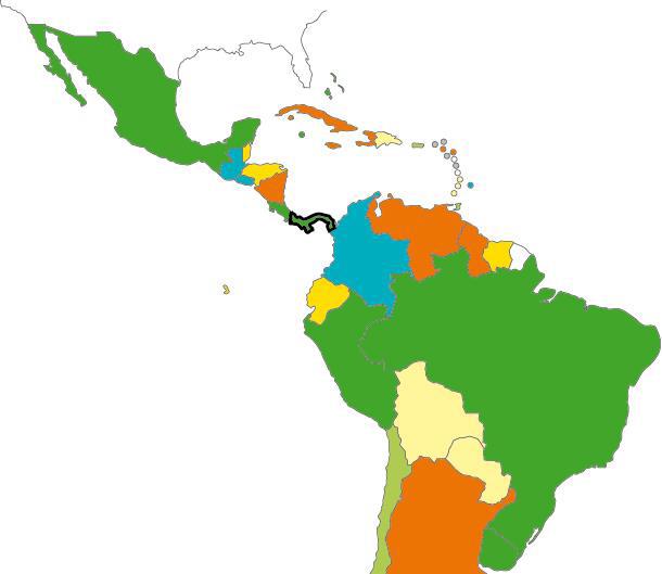 LANDRISKANALYS Panama LANDRISKKLASS 3/7 Landriskklasserna går från 0 till 7. Ju lägre siffra desto bättre kreditvärdighet har landet.