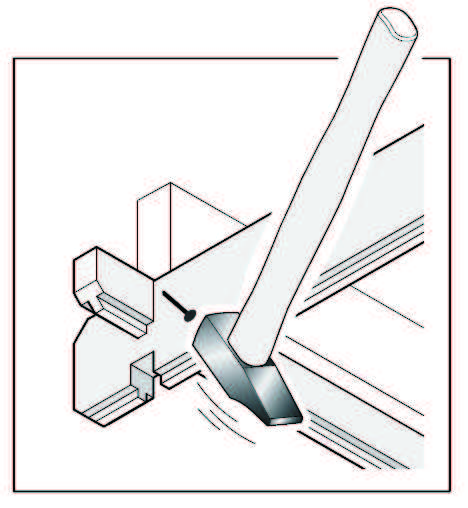 Garage 2 3900 mm x 5100 mm / 44 mm B Grundbalk E12 Fundamentbjælke