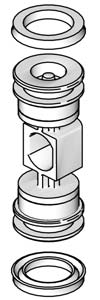 Reparation 8. För motorer med DataTrak: Kom ihåg att återmontera solenoidfästet och solenoiden. 9.