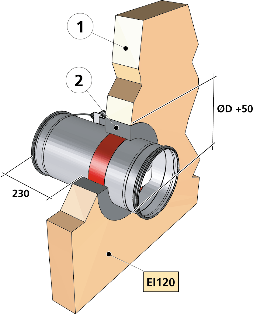 Installation För alla installationer av IGNIS CR & CU2 gäller: Normal arbetstemperatur är -10 C till +50 C.