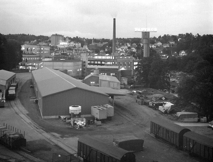 1960-2007 Under 1960-talet genomfördes ett antal rivningar och tillbyggnader inom fabriksområdets centrala delar.