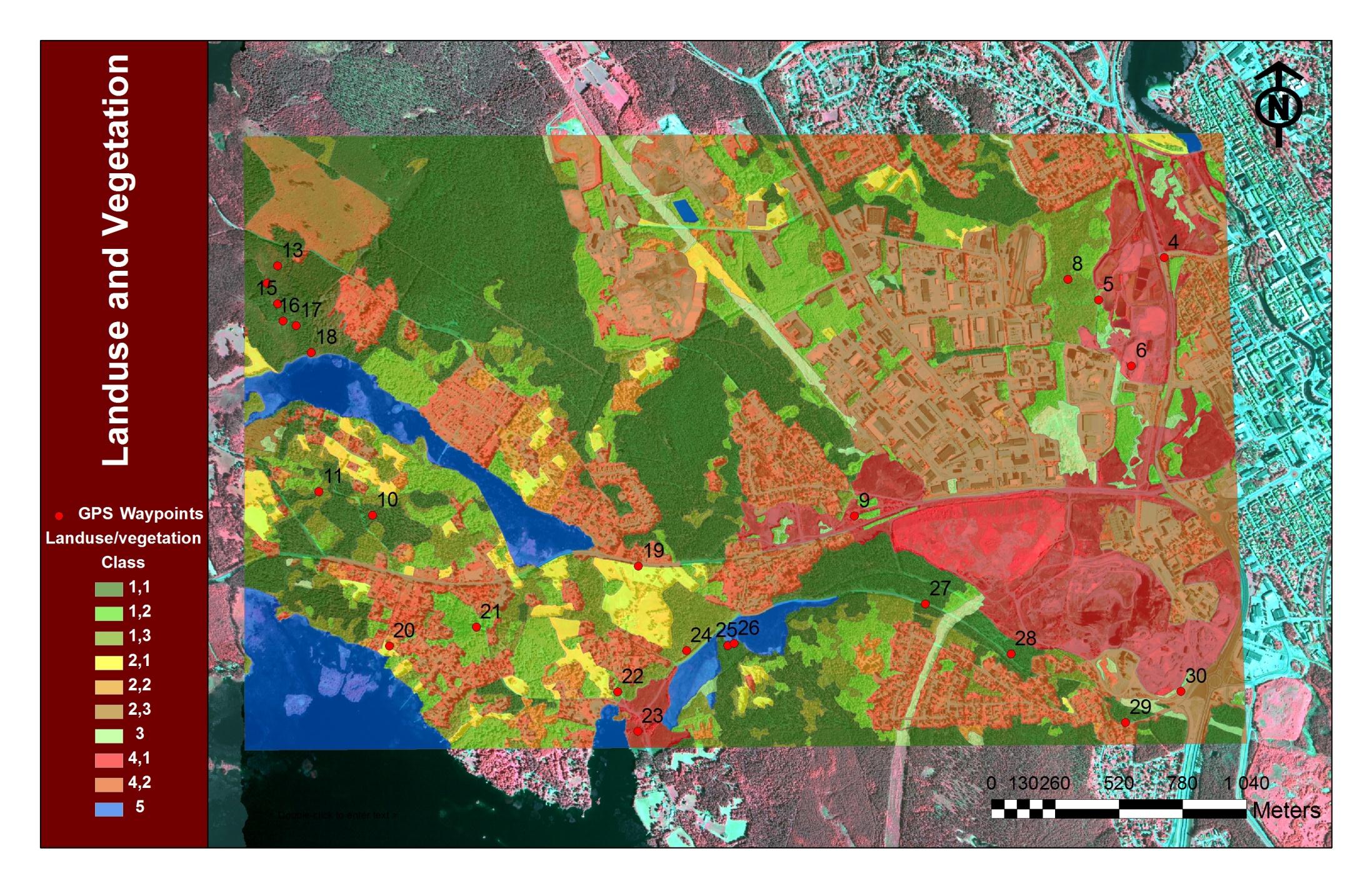 Vegetation/land