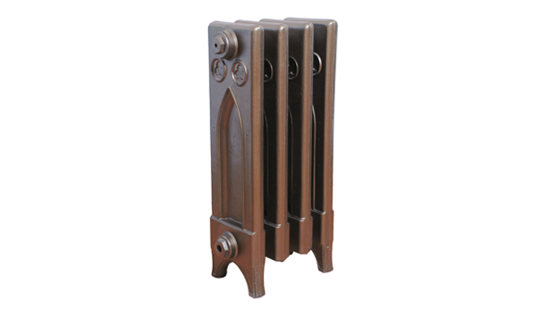Gjutjärnsradiatorer - Gothic En stilren men iögonfallande skapelse. Gjutkvalitet i värlsklass med stor möda lagd på finish. Den mest effektiva och värmegivande radiatormodellen.