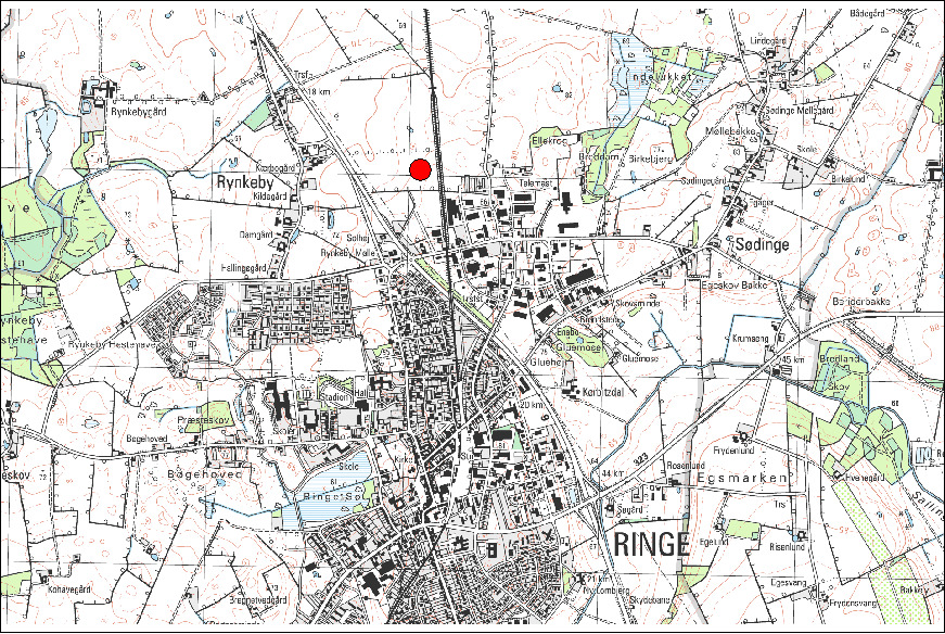 OBM 3970, Kielbergvej Kort & Matrikelstyrelsen (G.