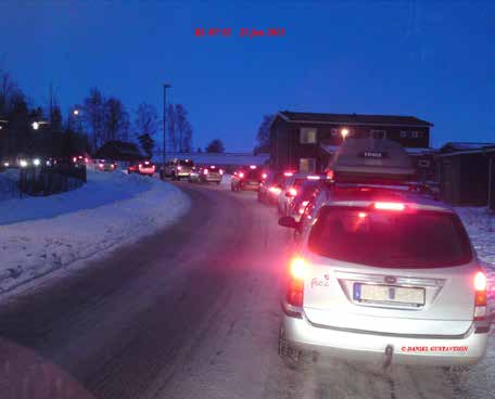 Trafik och Miljö i skolan Ekängen Ca 5000 inv.