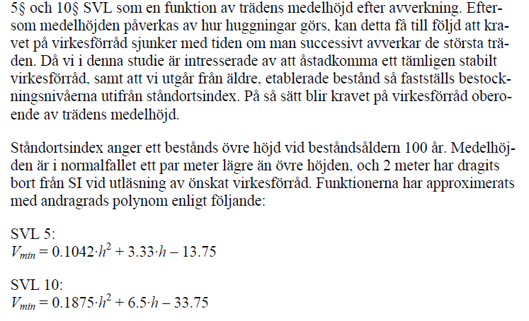 Obs: I denna rapport tillämpas 5- och 10- kurvorna