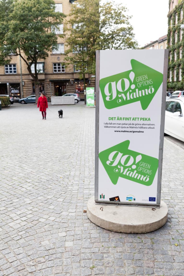 GO!Malmö Kampanj för att synliggöra Malmös hållbara