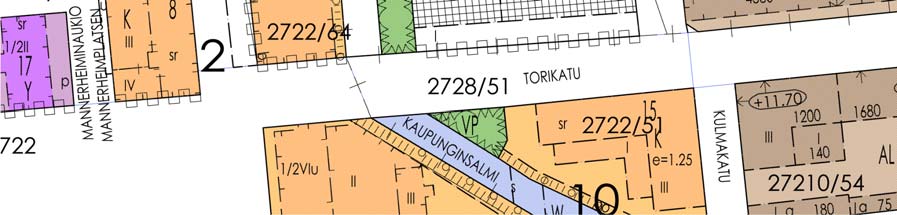 Detaljplan: Området är detaljplanlagt. De gällande detaljplanerna är från åren 1978 1999.