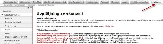 Budgetuppföljning i GLIS Hittas på Prefektsidor Kom ihåg i redovisningen Semesterlöneskuld bokförs av AEU Inga upplupna löner pga lönerevision Slutgiltigt GU anslag bokförs den 15 jan AEU bokför