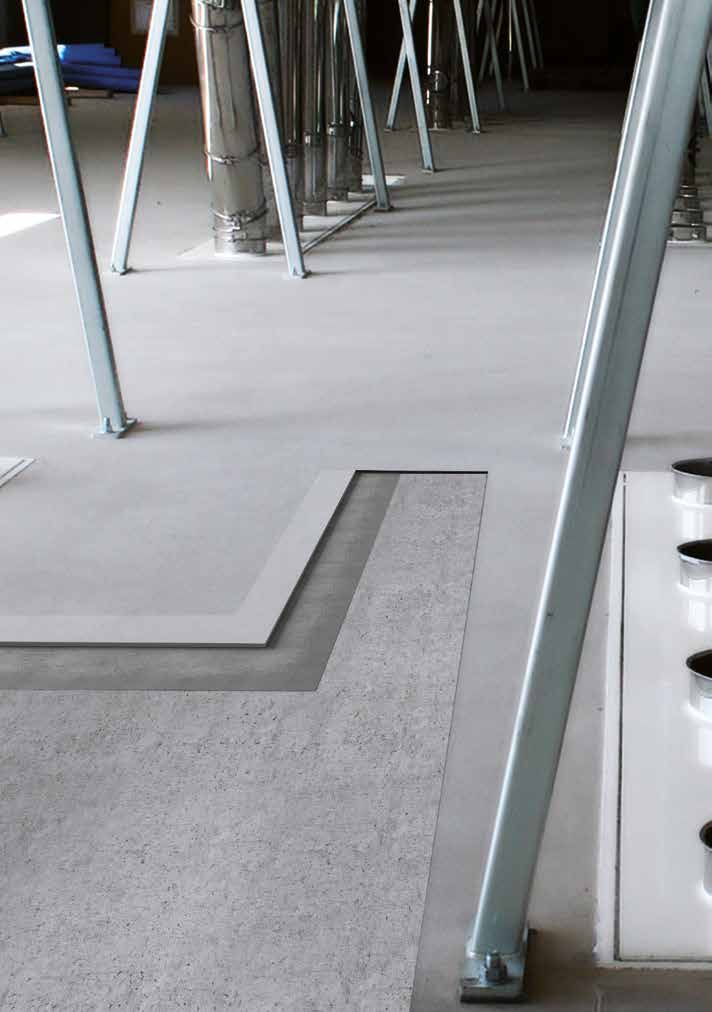 DESIGN Mapei har utvecklat tekniskt avancerade system för cementbaserade golvbeläggningar.