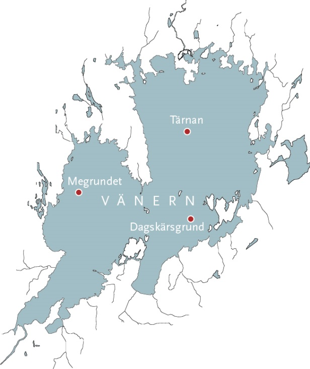 Miljöövervakningen I Vänerns finns ett program för nationell miljöövervakning. Vid tre stationer görs årliga undersökningar av vattenkemi, växtplankon, djurplankton och bottendjur (figur 2).