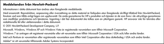 10 Teknisk information Det här avsnittet innehåller tekniska specifikationer och information om internationella regler för HP All-In-One.