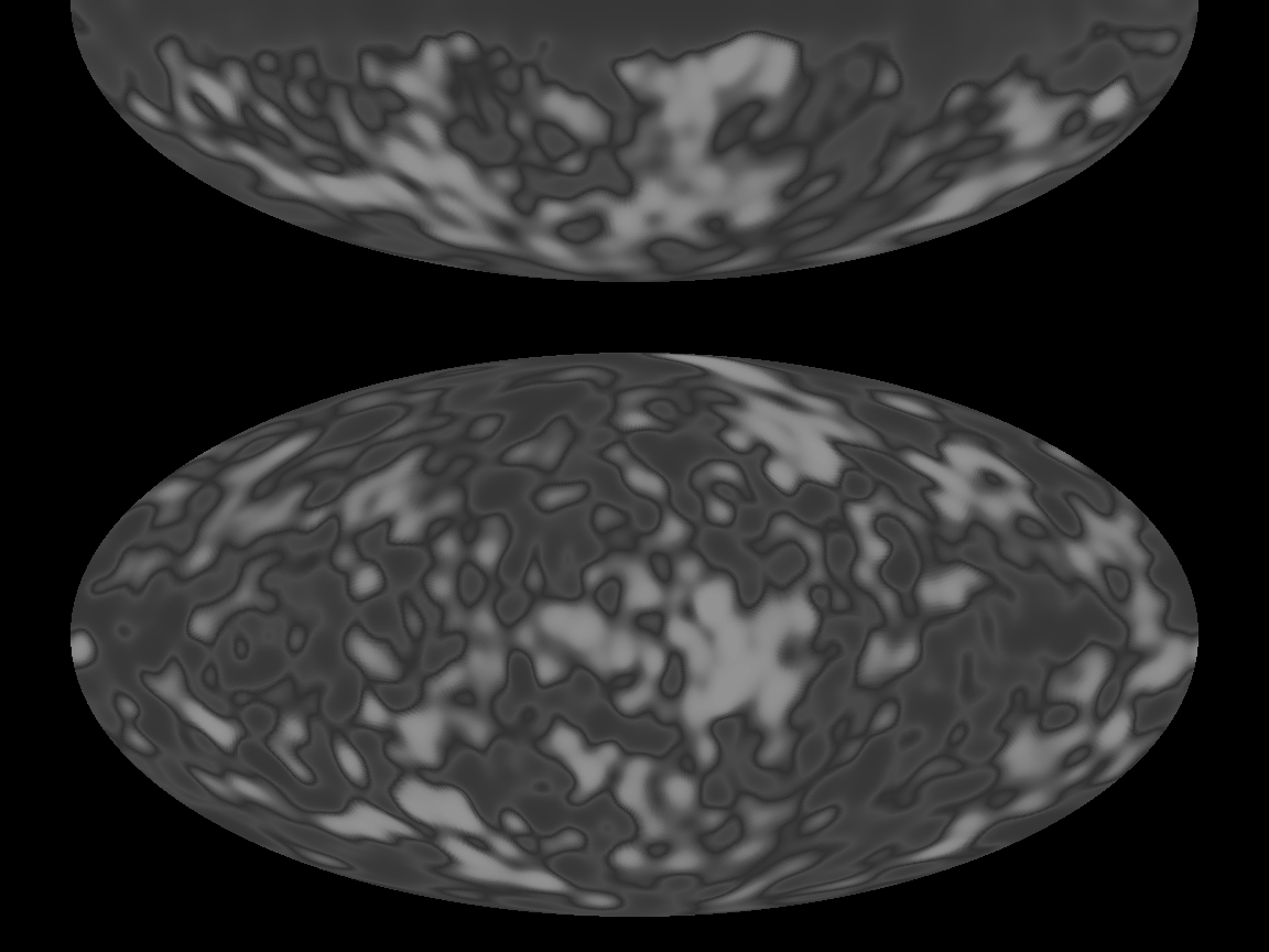 Rekombinationen II Rekombinationen skedde ca 300 000 år efter Big Bang, vid en rö rödfö dförskjutning av z 1100.