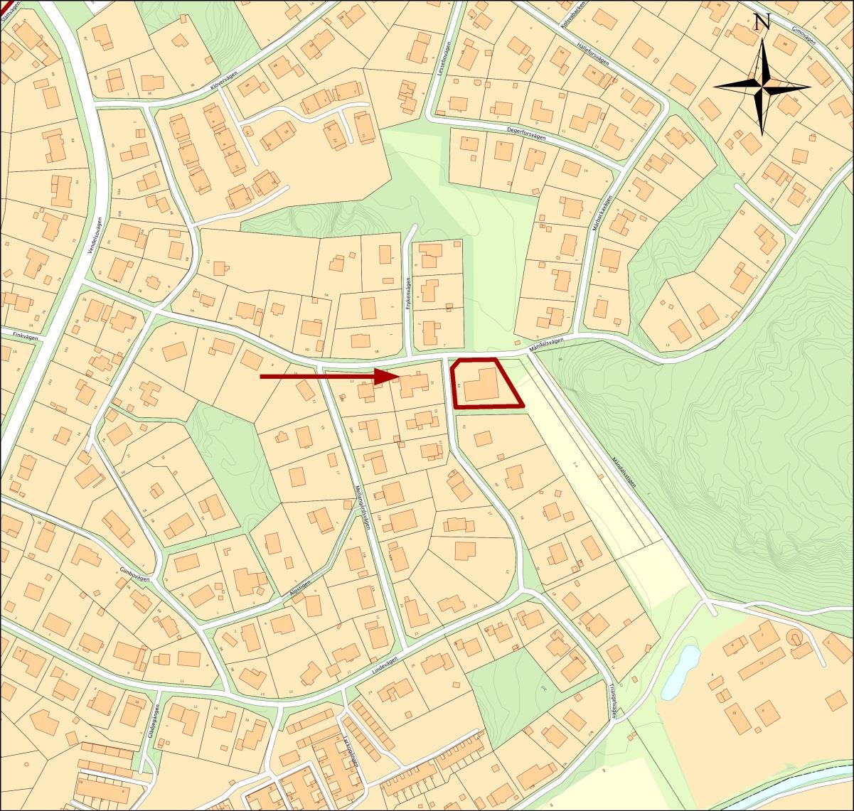 Stadsbyggnadsförvaltningen Mikael Svensson, Planpraktikant Granskningshandling Dnr 2016 KSM 1390 PLANBESKRIVNING TILLHÖRANDE ÄNDRING AV DETALJPLAN FÖR Villa Linde Linde 13:9, inom