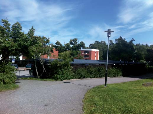 UTREDNINGAR Parkering En ändrad användning från bostäder till kontor medför behov av parkering för hyresgäster i nära anslutning.