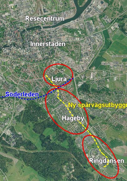 Stadsutveckling Ljura, Hageby, Ringdansen Mål: Att erbjuda invånarna i Ljura, Hageby och Navestad en trygg,