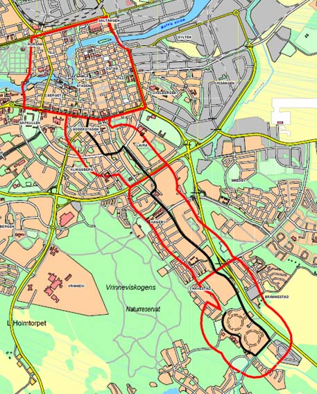 Resandeunderlag, 5 minuters promenad Centrum Ljura Hageby