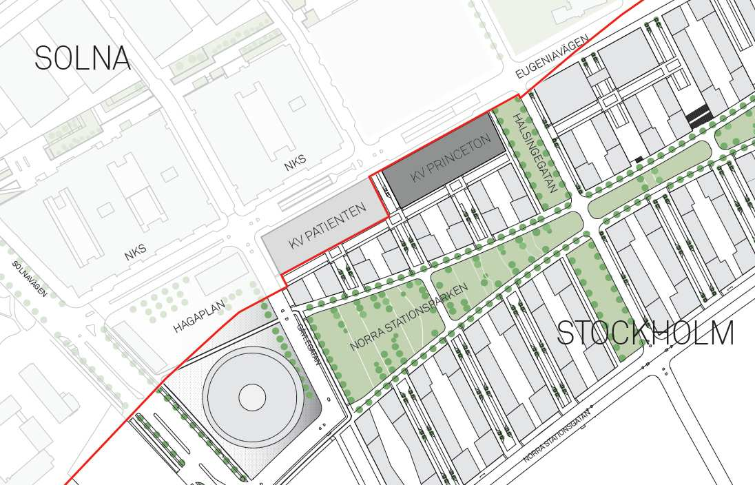 Sida 5 (11) Markanvisning Exploateringsnämnden har tillsammans med Landstingsfastigheter (Stockholm stads landsting) markanvisat kvarteret Princeton till Oslo Naeringseiendom AS.