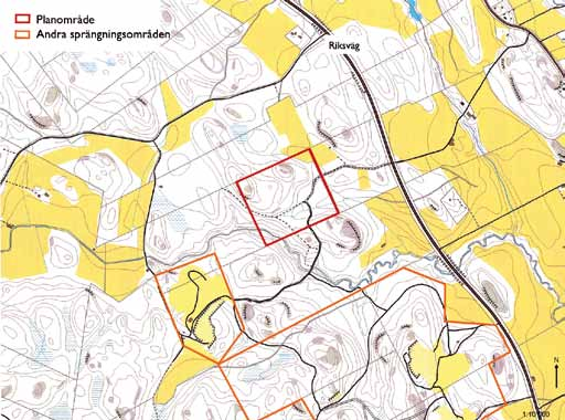 BILAGA 4/5 Exempel 2. Täkt av natursten (bilderna 2 A D) Exemplet ingår i en större grupp av naturstenstäkter för vilka man har gjort upp en gemensam plan för landskapsutformning.