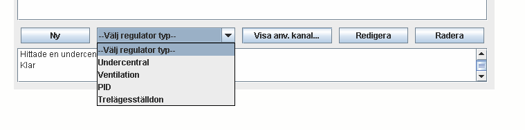 1. Konfigurera regulatorer När du skall konfigurera en regulator måste du tala om för apparaten vilka givare och andra in och utgångar som skall användas samt hur dessa skall påverka varandra.