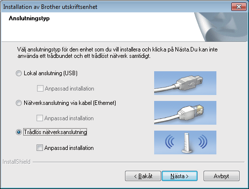 Trådlöst nätverk Windows Instller drivrutinern oh progrmvrn (Windows XP Home/XP Professionl/Windows Vist /Windows 7) 20 Innn du instllerr Cd-skivns huvudmeny öppns.