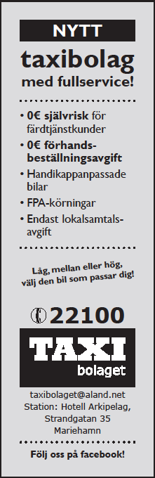 LUMPARLANDS KOMMUNS INFOBLAD SIDA 13 LUMPARLANDS KOMMUN Kyrkvägen 26, 22630 LUMPARLAND Tel: 35900 Fax: 35756 Kommunens e-post adress: info@lumparland.